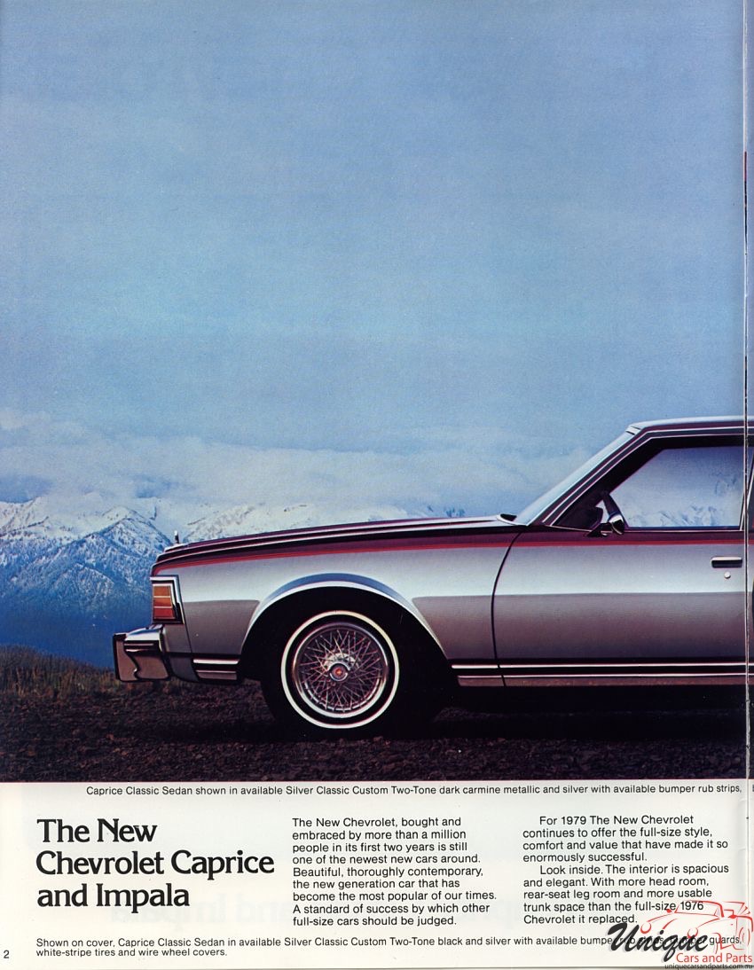 1979 Chevrolet Caprice Impala Brochure Page 6